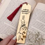 Σελιδοδείκτης Βιβλίου Golden Mirror με Όνομα, Δώρο για Παππού