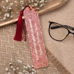 Σελιδοδείκτης Βιβλίου Golden Mirror με Αφιέρωση, Δώρο για Γιαγιά
