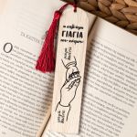 Σελιδοδείκτης Βιβλίου Ξύλινος με Ονόματα, Δώρο για τη Γιαγιά