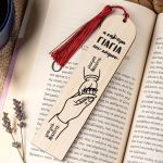 Σελιδοδείκτης Βιβλίου Ξύλινος με Ονόματα, Δώρο για τη Γιαγιά