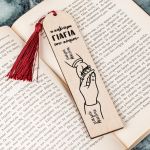 Σελιδοδείκτης Βιβλίου Ξύλινος με Ονόματα, Δώρο για τη Γιαγιά