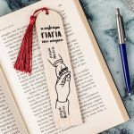 Σελιδοδείκτης Βιβλίου Ξύλινος με Ονόματα, Δώρο για τη Γιαγιά